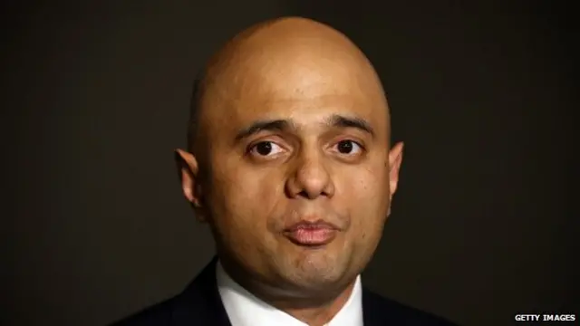 Culture Secretary Sajid Javid