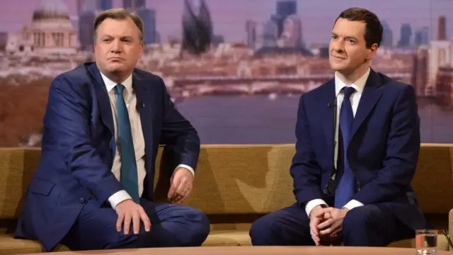 Ed Balls and George Osborne