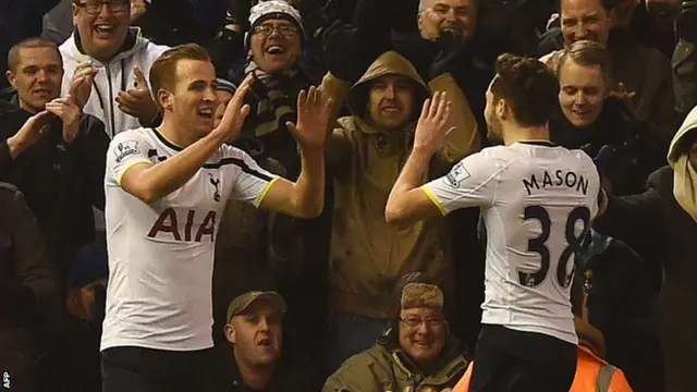 Harry Kane celebrating