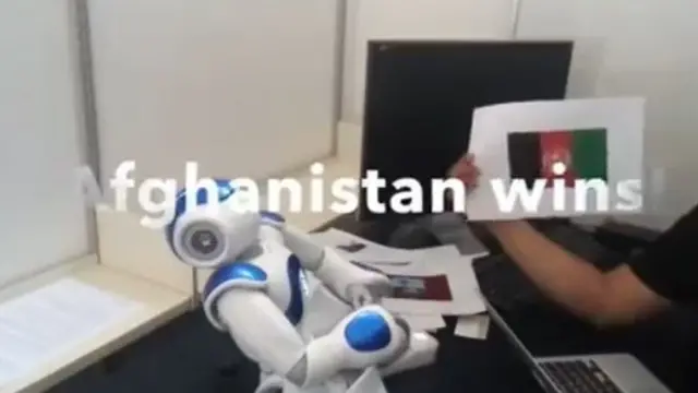 Ikram the robot predicts world cup winner