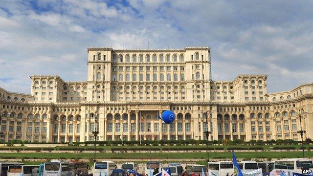 Romanian Parliament building