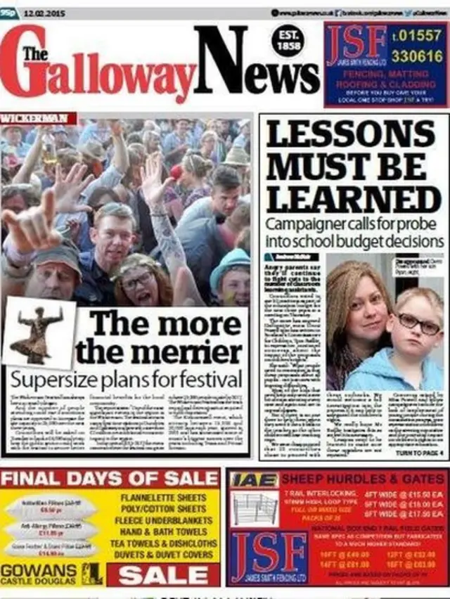 Galloway News