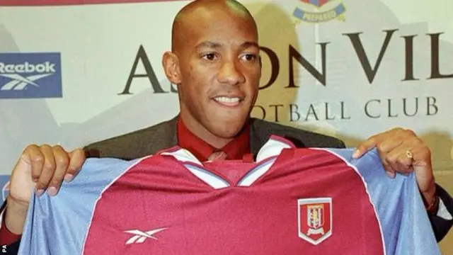 Dion Dublin signs for Aston Villa in 1998