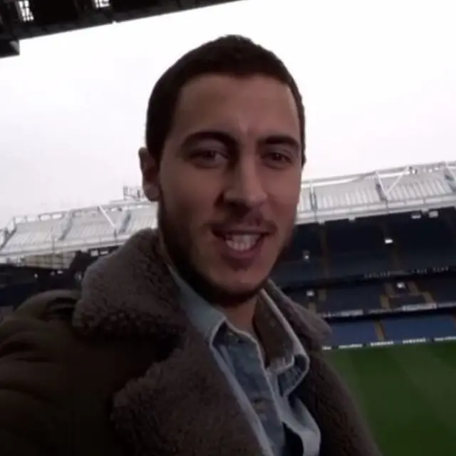 Eden Hazard Vine on new contract