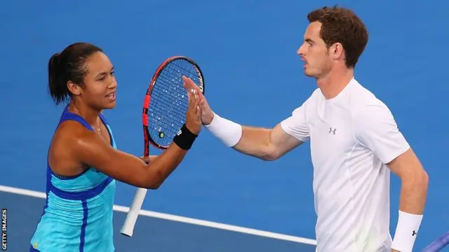 Heather Watson & Andy Murray