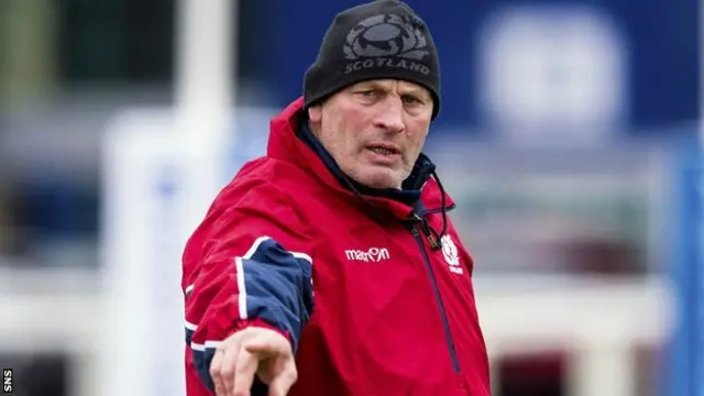 Scotland head coach Vern Cotter