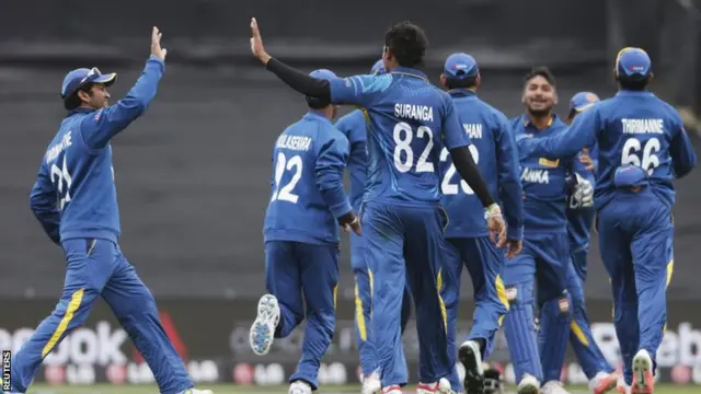 Sri Lanka celebrate