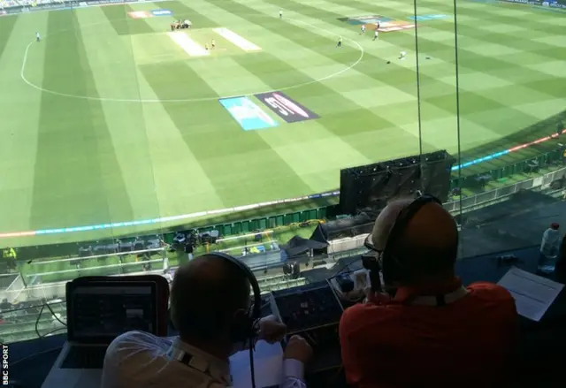 TMS commentary box