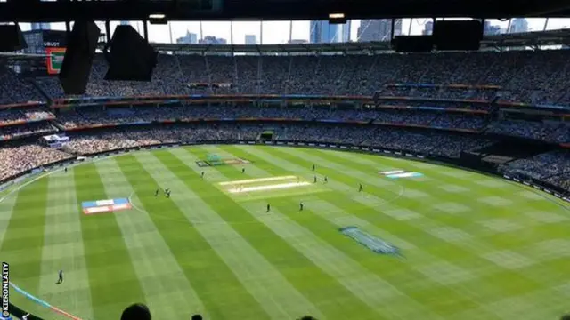 Kieron Laity seat at the MCG