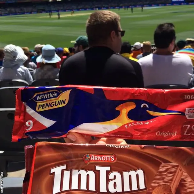 Steve Cross MCG snacks