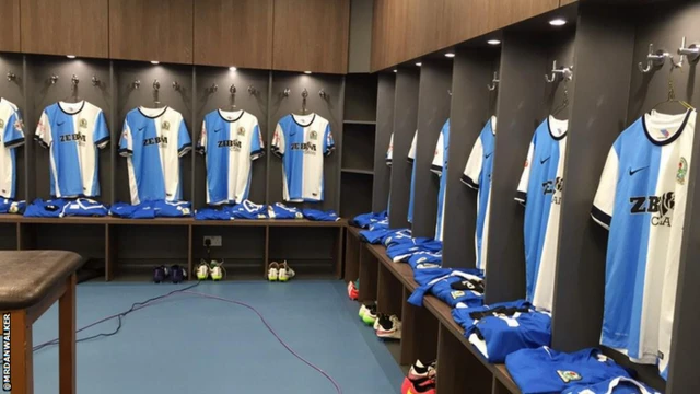 Ewood Park dressing room