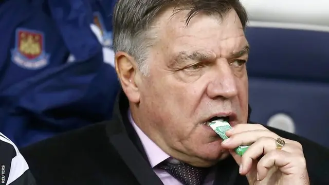 West Ham manager Sam Allardyce