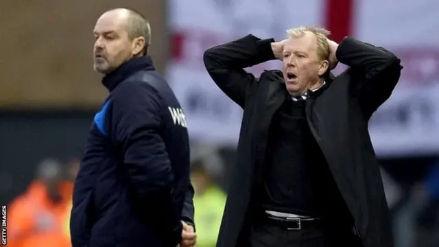 Steve Clarke and Steve McLaren