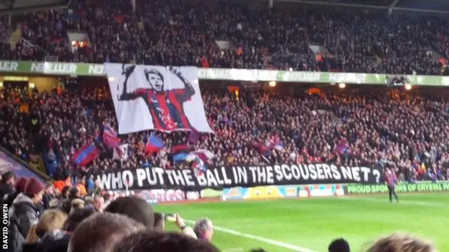 Selhurst Park banner