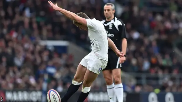 George Ford scores for England