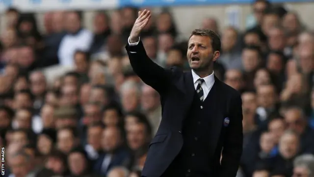 Aston Villa manager Tim Sherwood