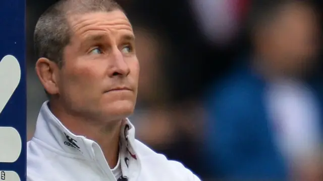 England head coach Stuart Lancaster