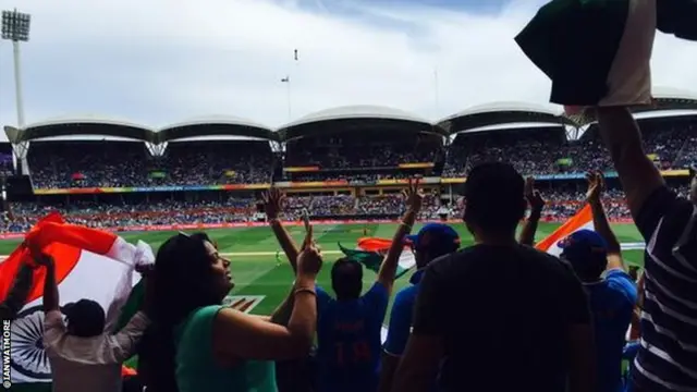 Ian Watmore inside the Adelaide Oval