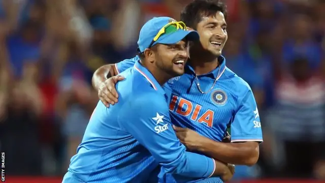 Suresh Raina and Mohit Sharma