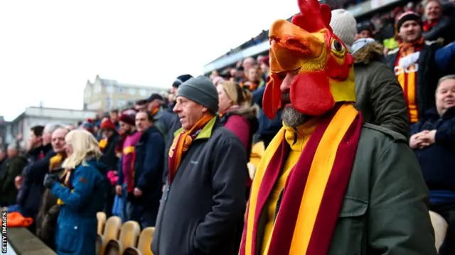 Bradford City supporters