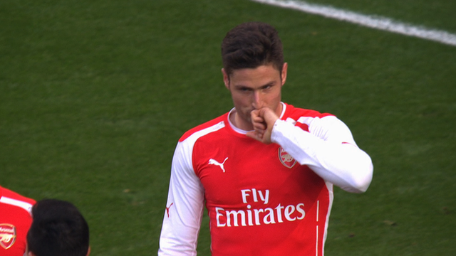 Arsenal's's Olivier Giroud