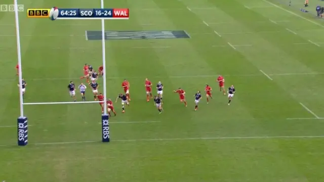 Wales try