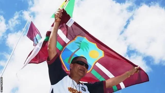 A West Indies fan