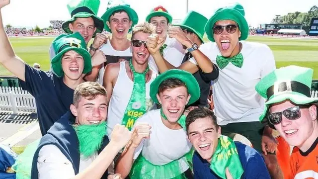 Ireland fans