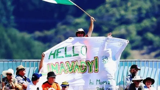 An Ireland fan