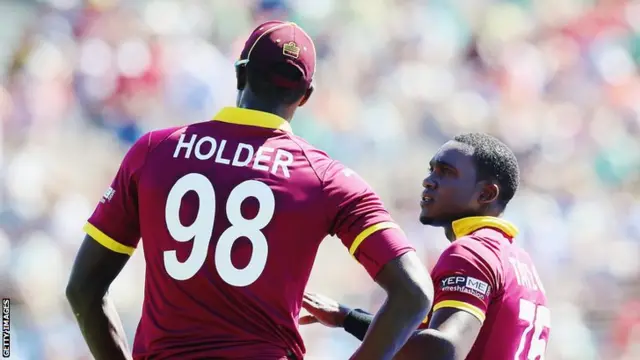 Jason Holder and Jerome Taylor