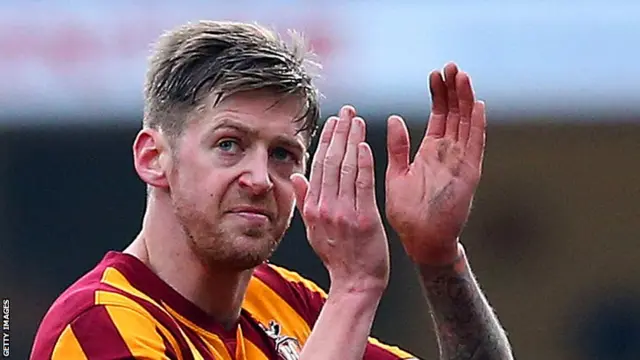 Bradford City striker Jon Stead