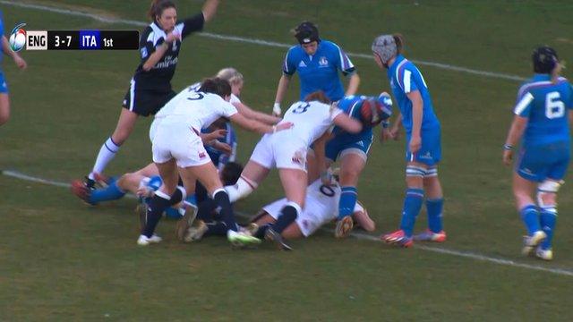 England's women face Italy