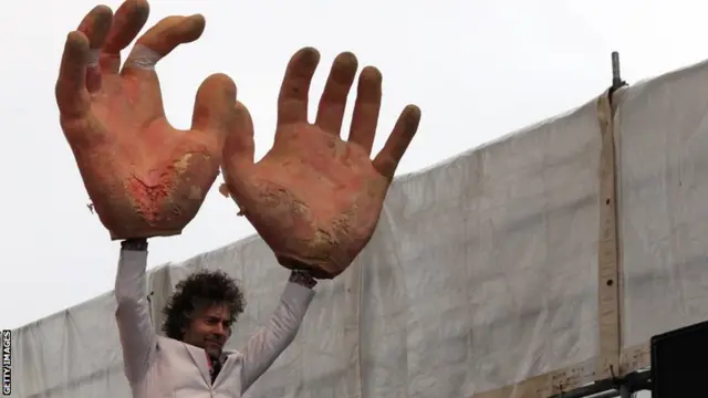 Wayne Coyne of the Flaming Lips