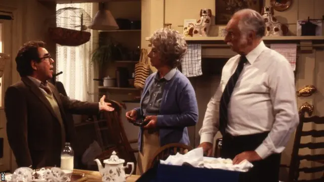 Ronnie Corbett, Barbara Lott and William Lumsden