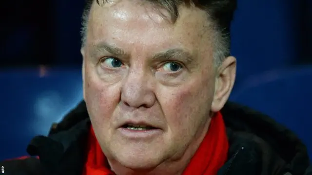 Manchester United manager Louis van Gaal