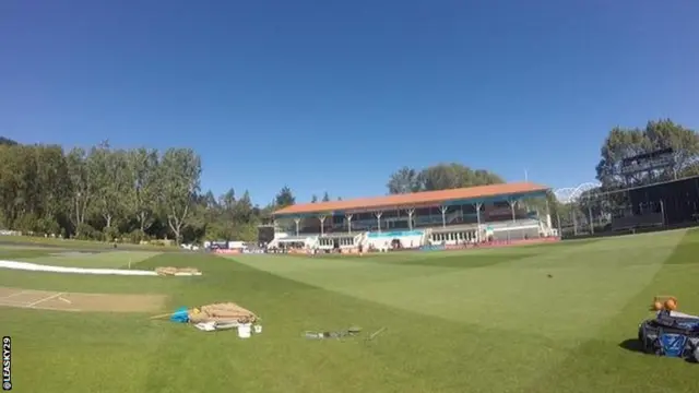 Scotland batsman Michael Leask