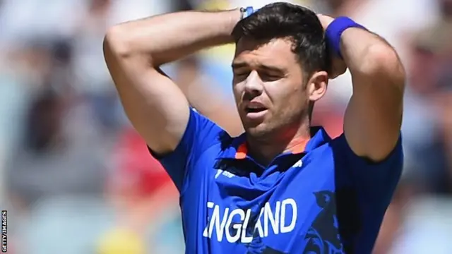 England bowler James Anderson