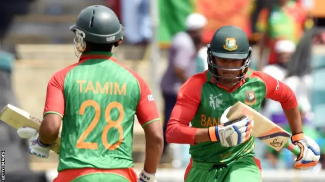 Tamim Iqbal and Anamul Haque