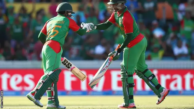 Mushfiqur Rahim and Shakib Al Hasan