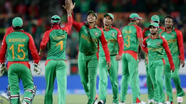 Bangladesh celebrate win