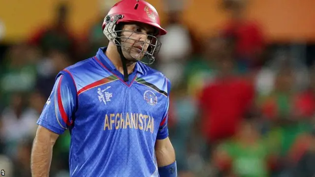 Afghanistan captain Mohammad Nabi