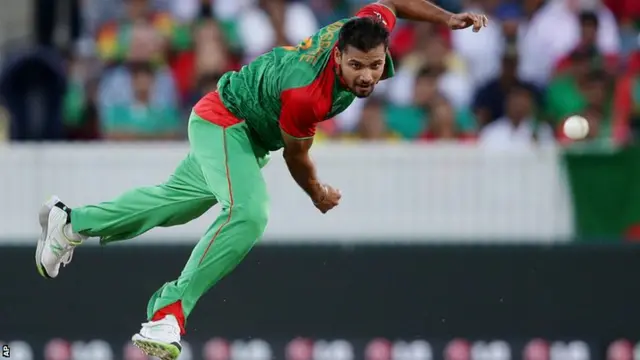 Bangladesh captain Mashrafe Mortaza