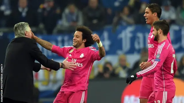 Real Madrid celebrate