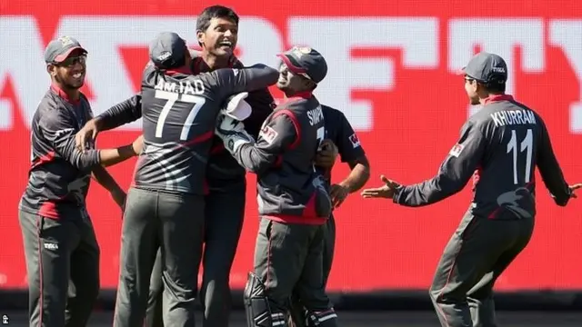 UAE celebrate