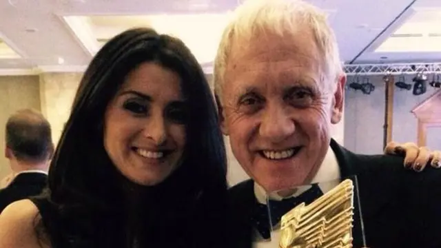 Harry Gration and Amy Garcia