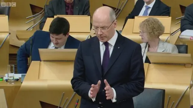 Deputy First Minister John Swinney