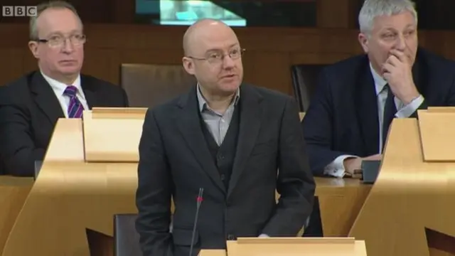 Green MSP Patrick Harvie