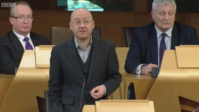 Green MSP Patrick Harvie