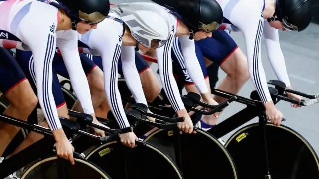 The GB women's team pursuit team