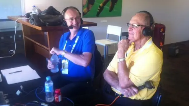 Aggers and Geoff Boycott